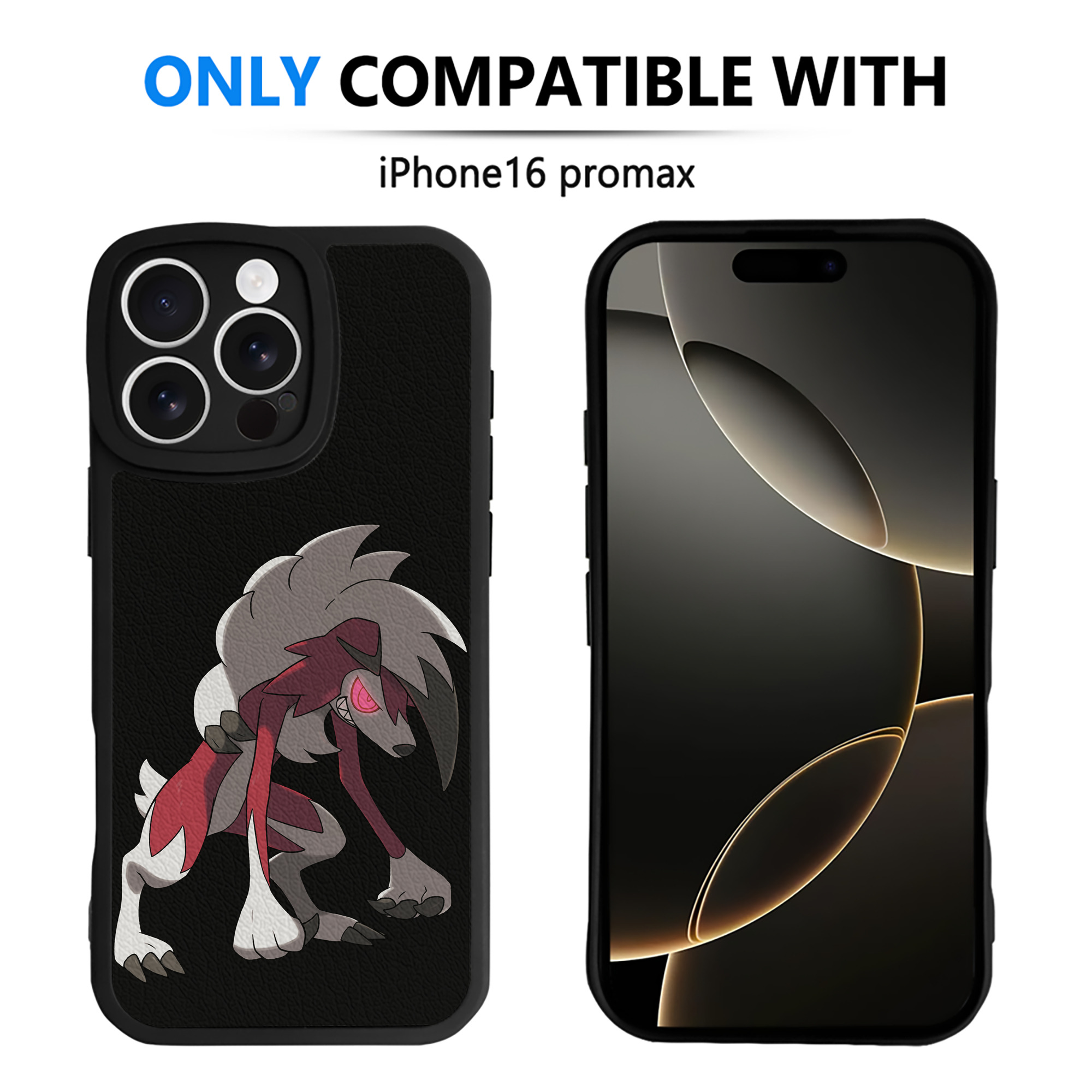 （画像用） ポケットモンスター Pokémon 【iPhone 16シリーズ対応】シリコンスマホケース（レザー調） 材質：シリコン